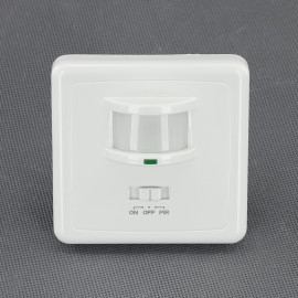 SS13 - čidlo pohybu PIR 230 V, 1200 W, místo vypínače
