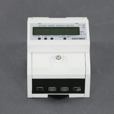 EL12 - elektroměr 3x 230/400 V, 26 A, digitální, na DIN lištu
