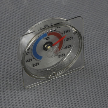 VT84 - teploměr okenní mínus-50 až 50 stupňů C, analogový, kulatý