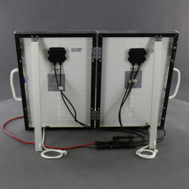 SO108 - solární nabíječka autobaterií 12 V, 60 W, skládací