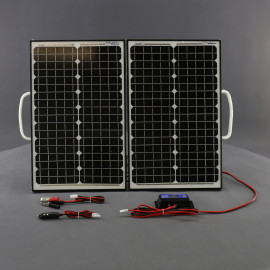 SO108 - solární nabíječka autobaterií 12 V, 60 W, skládací