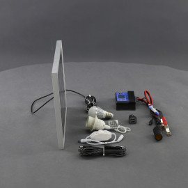 SO134 - solární systém 10 W, ostrovní, 12 V a USB a LED