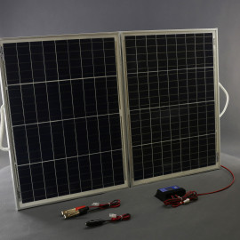 SO113 - solární nabíječka autobaterií 24 V, 50 W, skládací