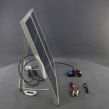 SO113 - solární nabíječka autobaterií 24 V, 50 W, skládací