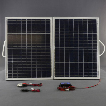 SO113 - solární nabíječka autobaterií 24 V, 50 W, skládací