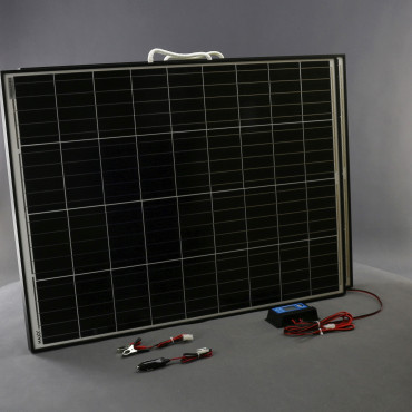 SO107 - solární nabíječka autobaterií 12 V, 200 W, přenosná