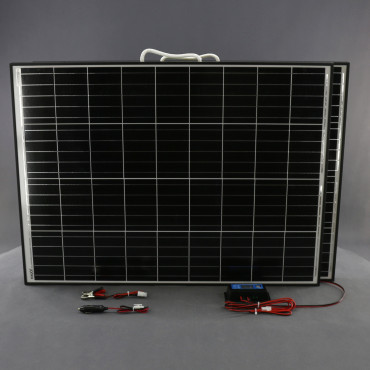 SO107 - solární nabíječka autobaterií 12 V, 200 W, přenosná