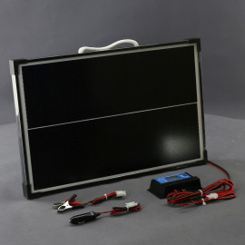 SO67 - solární nabíječka autobaterií 12 V, 30 W, přenosná