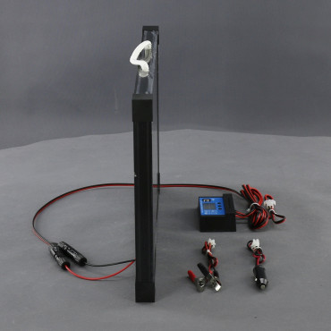 SO67 - solární nabíječka autobaterií 12 V, 30 W, přenosná