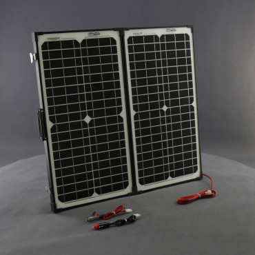 SO109 - solární nabíječka autobaterií 12 V, 60 W, skládací