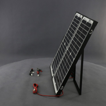 SO109 - solární nabíječka autobaterií 12 V, 60 W, skládací