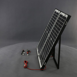 SO109 - solární nabíječka autobaterií 12 V, 60 W, skládací