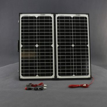SO109 - solární nabíječka autobaterií 12 V, 60 W, skládací