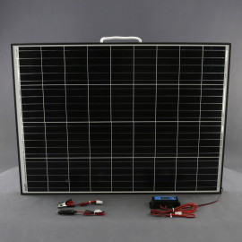 SO106 - solární nabíječka autobaterií 12 V, 100 W, přenosná