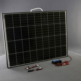 SO106 - solární nabíječka autobaterií 12 V, 100 W, přenosná