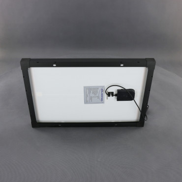 SO182 - solární ventilátor s aku, nástěnný průměr 100 mm, 65 m3/h