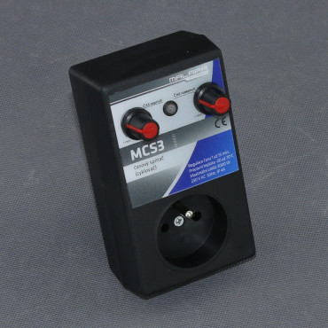 MCS3 - časový spínač 230 V, 3000 W, analogový, do zásuvky