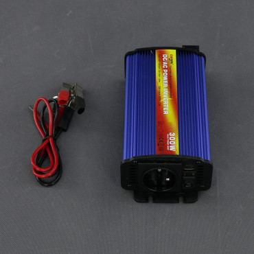 SI301 - měnič napětí 12 V na 230 V, 300 W čistý sinus a USB