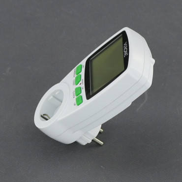 EL08 - elektroměr 230 V, 16 A, digitální, Schuko, do zásuvky