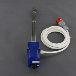 TF204 - topná patrona G 6/4 palce, 3f, 6000 W, termostat, studený konec