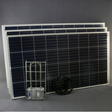 SO296 - solární topení s přímotopem 480 W (3x panel)