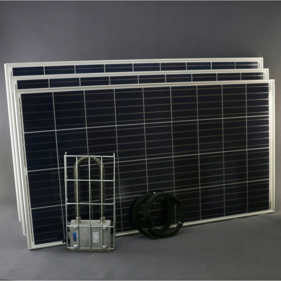 SO296 - solární topení s přímotopem 480 W (3x panel)