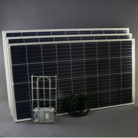 SO296 - solární topení s přímotopem 480 W (3x panel)