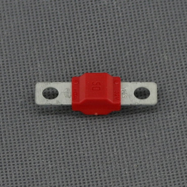 SI643 - pojistka plochá MIDIVAL, 50 A, rozteč 30 mm, červená