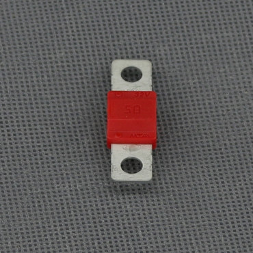 SI643 - pojistka plochá MIDIVAL, 50 A, rozteč 30 mm, červená