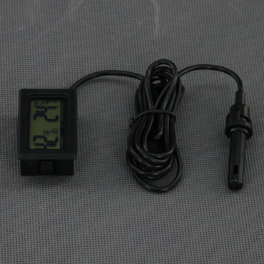 VT25 - teploměr a vlhkoměr panelový, LCD, čidlo 1,5 m