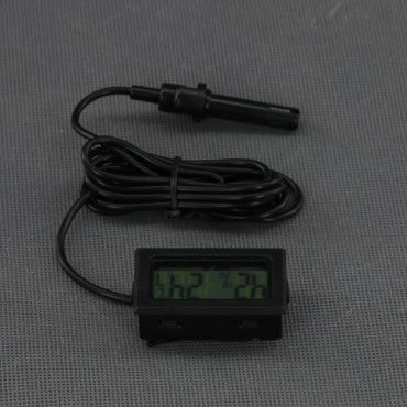 VT25 - teploměr a vlhkoměr panelový, LCD, čidlo 1,5 m
