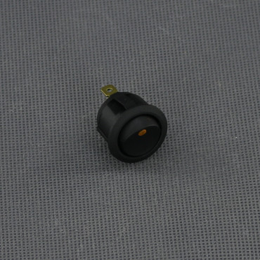 SI702 - vypínač kolébkový 12 V, 20 A, ON-OF, žlutá LED