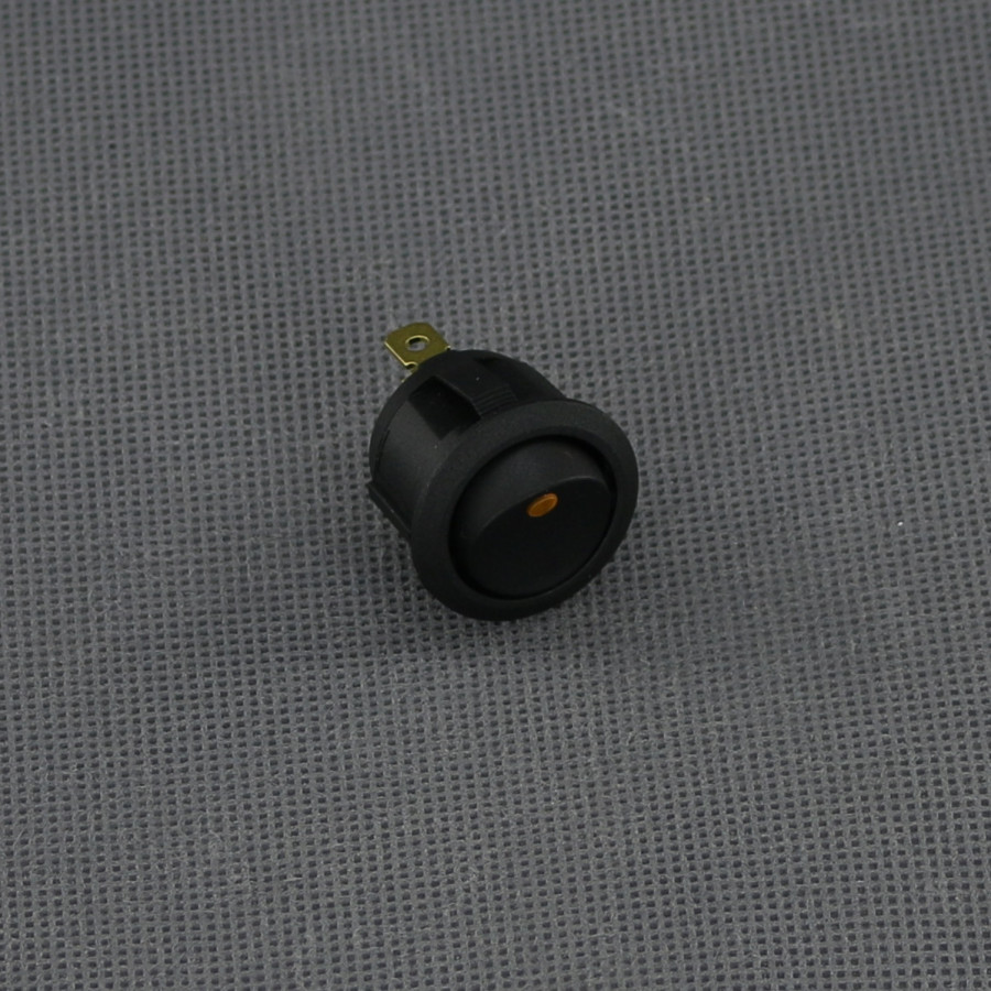 SI702 - vypínač kolébkový 12 V, 20 A, ON-OF, žlutá LED