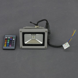 RGB02 - reflektor barevný RGB 230 V, 10 W, na DO