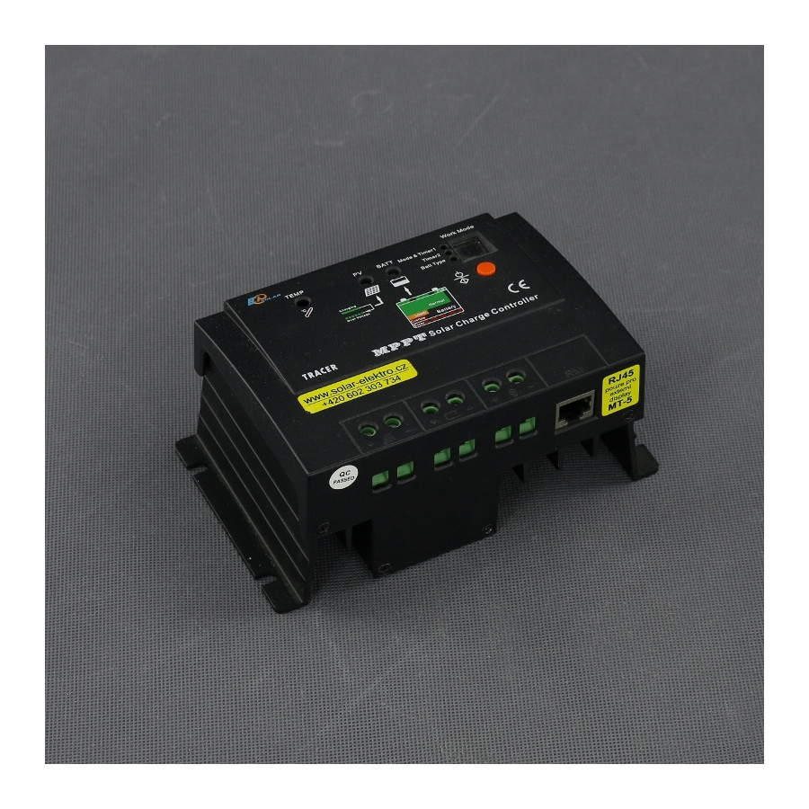 TRA10 - solární regulátor MPPT 10 A pro 12 V, 24 V systémy