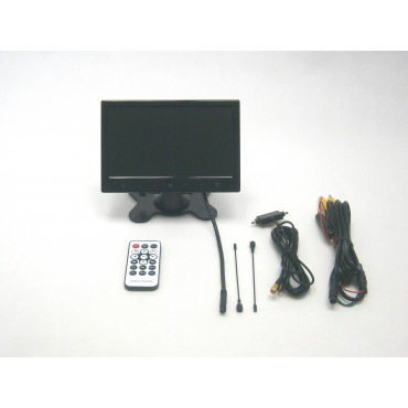 KR13 - monitor LCD a DVB-T a SD, barevný, 12 V, 7 palců