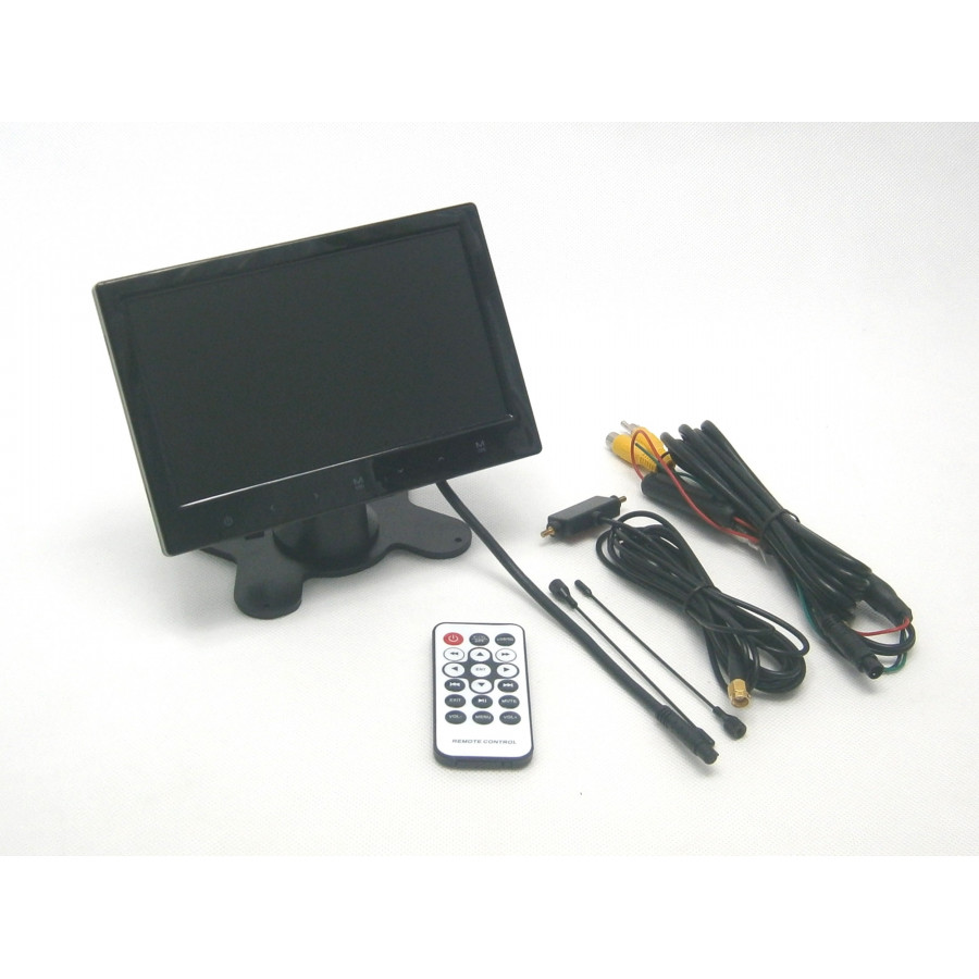 KR13 - monitor LCD a DVB-T a SD, barevný, 12 V, 7 palců