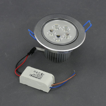 LE30 - LED svítidlo stropní, 230 V, 5 W, vestavné