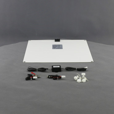 SO64 - solární nabíječka autobaterií 12 V, 50 W, ohebná a USB
