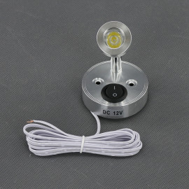SI28 - LED lampička 12-24 V, 2 W, vypínač, otočná