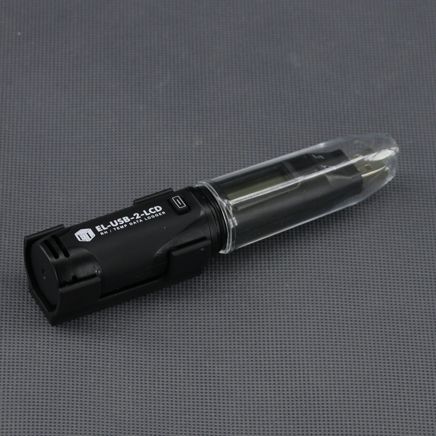 VT05 - záznamník teploty a vlhkosti (datalogger USB), displej