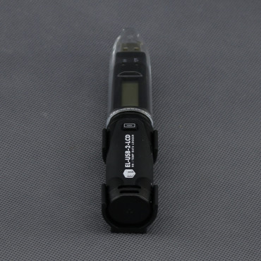 VT05 - záznamník teploty a vlhkosti (datalogger USB), displej