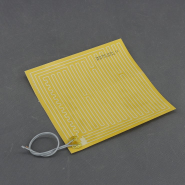 TF1244 - topná fólie PES 12 V, 20 W, lepicí, 207 na 207 mm