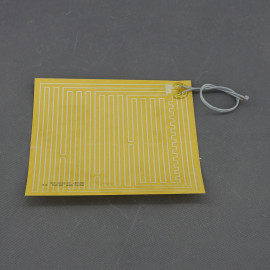 TF1244 - topná fólie PES 12 V, 20 W, lepicí, 207 na 207 mm