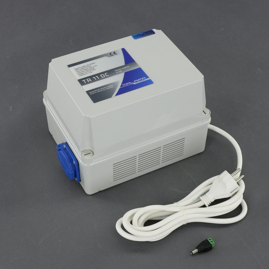 TR11 DC - regulátor napětí 230 V, 900 W, triakový, 0-10 V DC