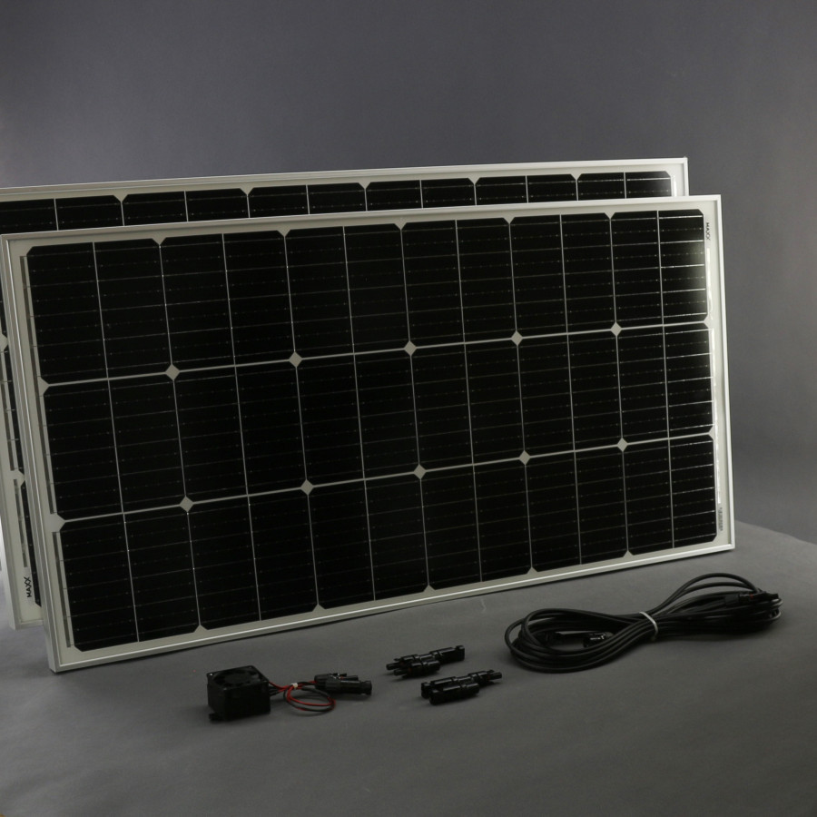 SO298 - solární topení s teplovzdušným topením PTC 200 W
