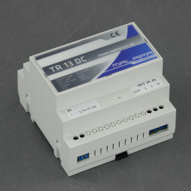 TR13 DC - regulátor napětí 230 V, 900 W, triakový, 2,5-5 V DC, DIN