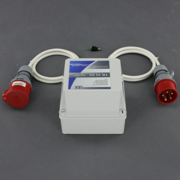 TR35 DC - regulátor napětí 3f, 3000 W, triakový, 0-10 V DC