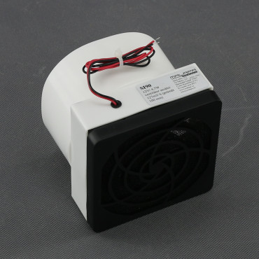 SI90 - nástěnný ventilátor průměr 100 mm, 12 V, 127 m3/h