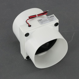 SI88 - vestavný potrubní ventilátor průměr 100 mm, 12 V, 67 m3/h